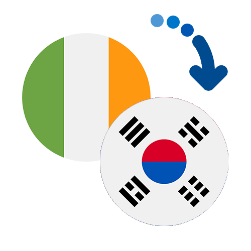 How to send money from Ireland to South Korea