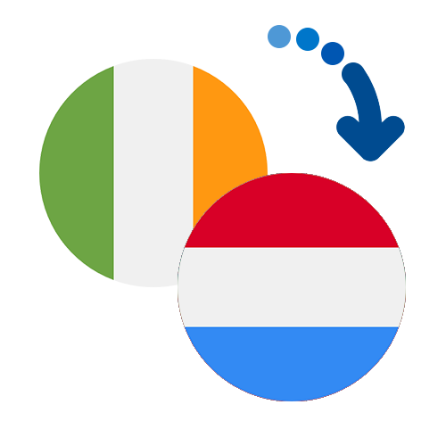 How to send money from Ireland to Luxembourg