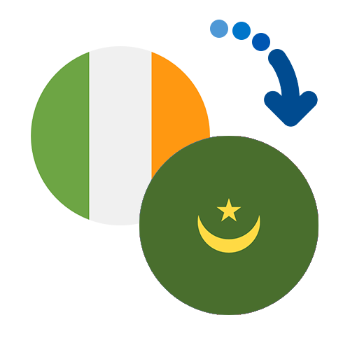 Wie kann man online Geld von Irland nach Mauretanien senden?