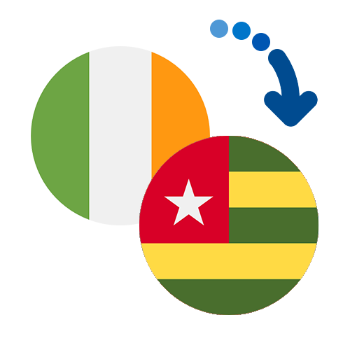 How to send money from Ireland to Togo