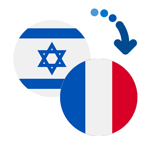 How to send money from Israel to France