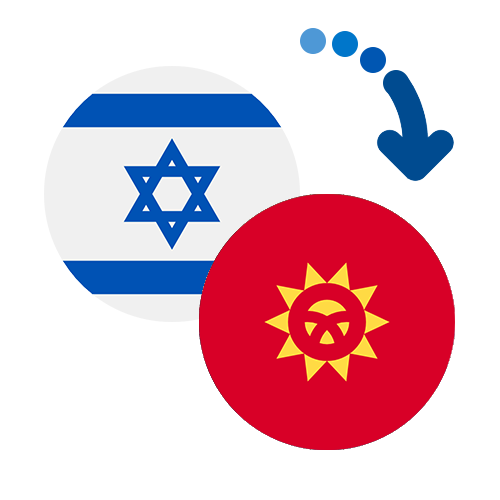 Wie kann man online Geld von Israel nach Kirgisistan senden?