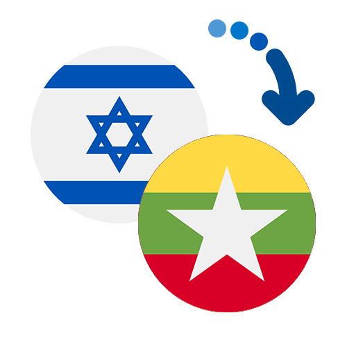 Wie kann man online Geld von Israel nach Myanmar senden?