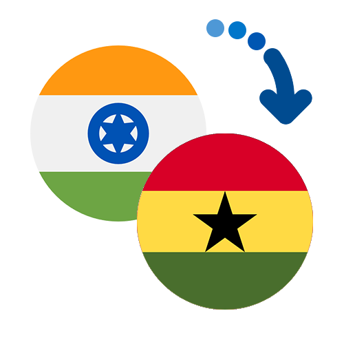 Wie kann man online Geld von Indien nach Ghana senden?