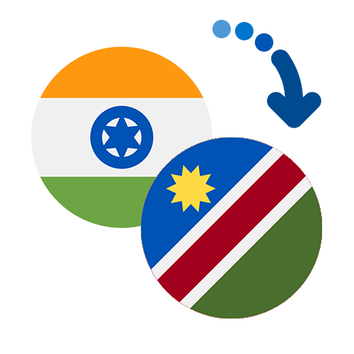 Jak wysłać pieniądze z Indii do Namibii online?