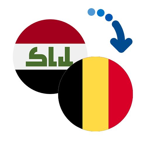 ¿Cómo mandar dinero de Iraq a Bélgica?
