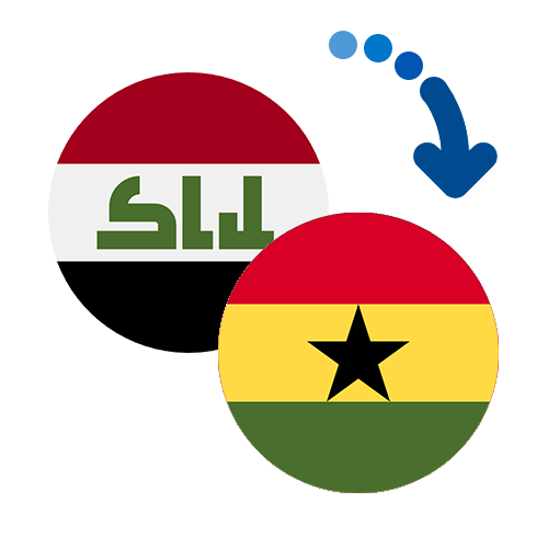 Wie kann man online Geld von dem Irak nach Ghana senden?