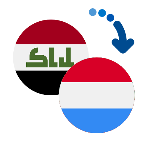 Wie kann man online Geld von dem Irak nach Luxemburg senden?