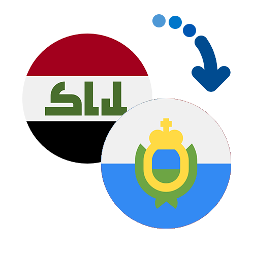 Jak wysłać pieniądze z Iraku do San Marino online?