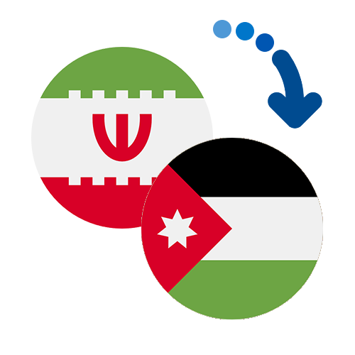 How to send money from Iran to Jordan