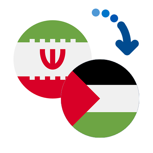How to send money from Iran to Palestine