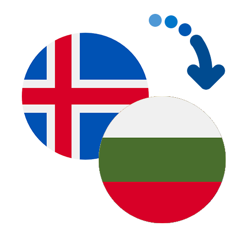 ¿Cómo mandar dinero de Islandia a Bulgaria?