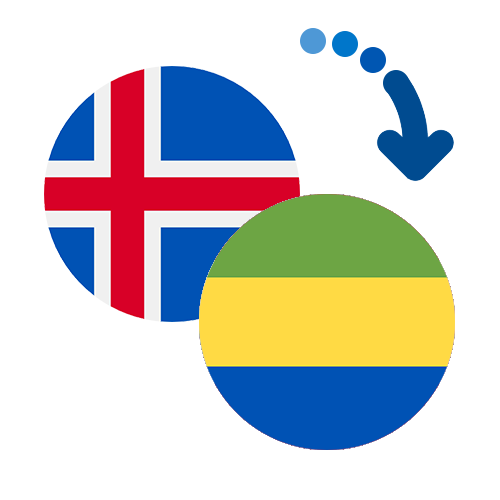 How to send money from Iceland to Gabon