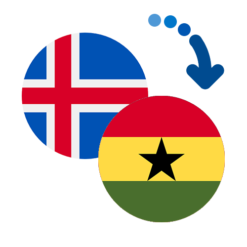 How to send money from Iceland to Ghana