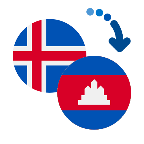 How to send money from Iceland to Cambodia