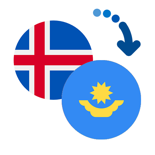 How to send money from Iceland to Kazakhstan