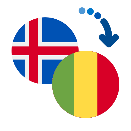 Как перевести деньги из Исландии в Мали