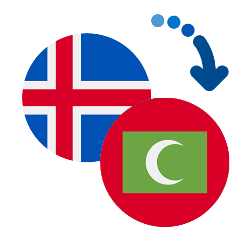 How to send money from Iceland to the Maldives