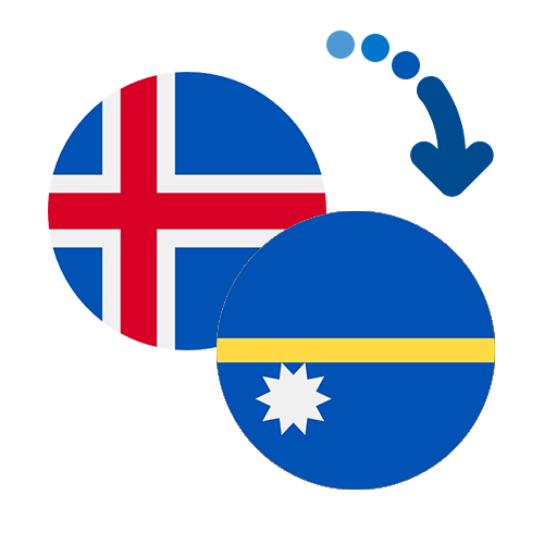 Как перевести деньги из Исландии в Науру