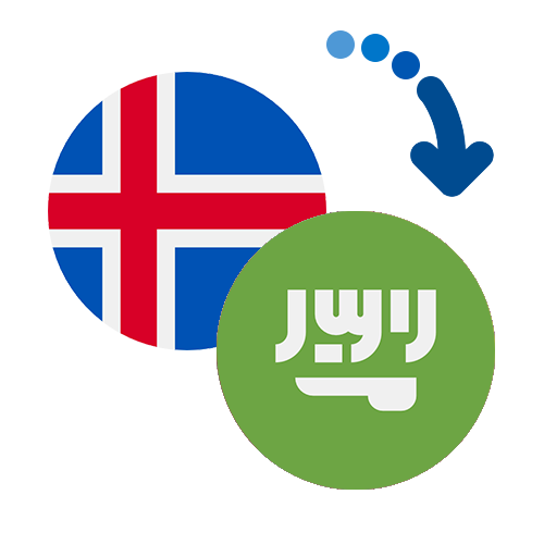 Jak wysłać pieniądze z Islandii do Arabii Saudyjskiej online?