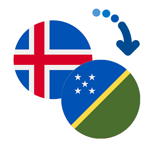 ¿Cómo mandar dinero de Islandia a las Islas Salomón?