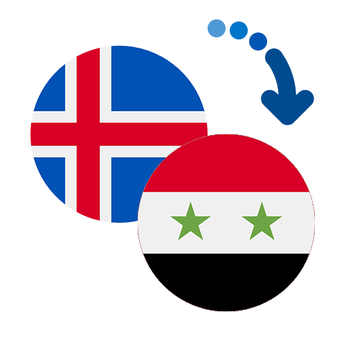 How to send money from Iceland to the Syrian Arab Republic