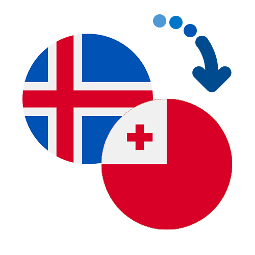 Jak wysłać pieniądze z Islandii do Tonga online?