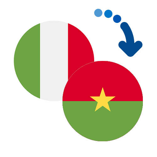 Как перевести деньги из Италии в Буркина Фасо