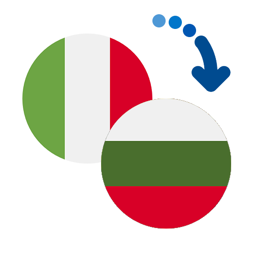 Wie kann man online Geld von Italien nach Bulgarien senden?
