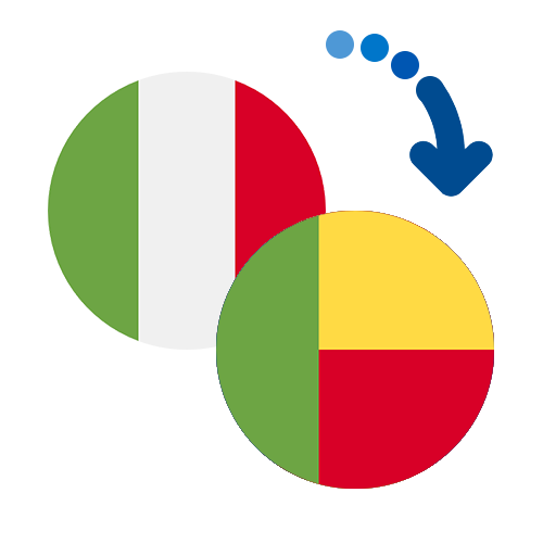 How to send money from Italy to Benin