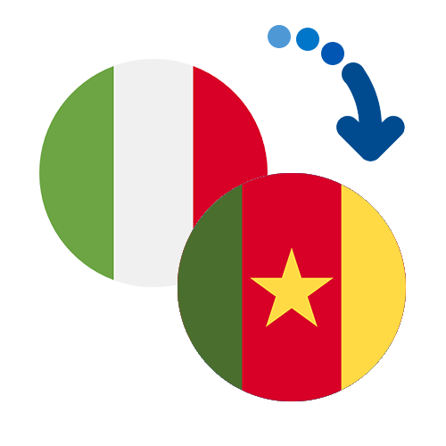 Wie kann man online Geld von Italien nach Kamerun senden?