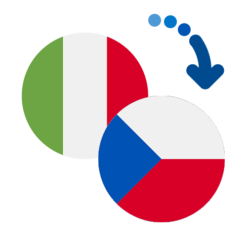Как перевести деньги из Италии в Чехию
