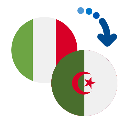 Wie kann man online Geld von Italien nach Algerien senden?