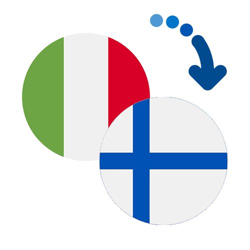 How to send money from Italy to Finland