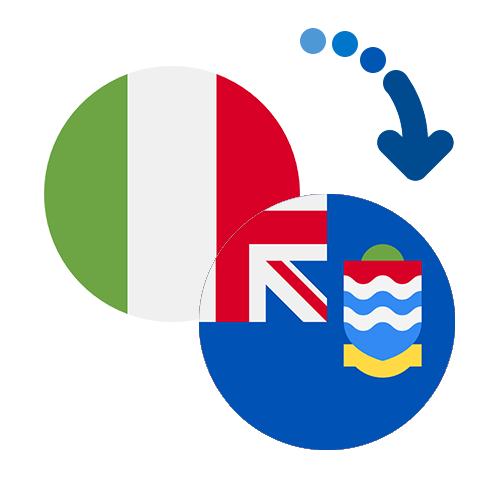 Jak wysłać pieniądze z Włoch na Kajmany online?