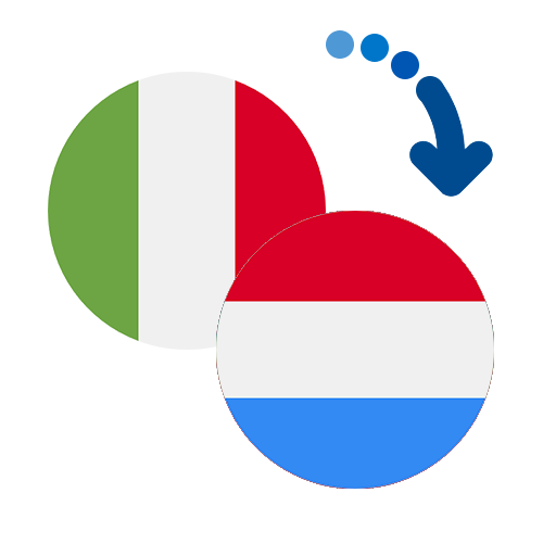 Wie kann man online Geld von Italien nach Luxemburg senden?
