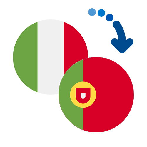 ¿Cómo mandar dinero de Italia a Portugal?