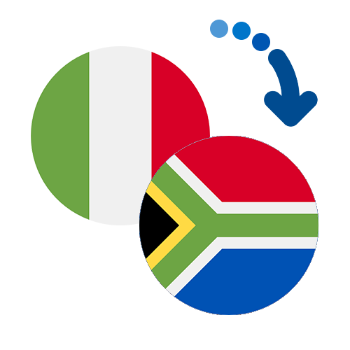 How to send money from Italy to South Africa