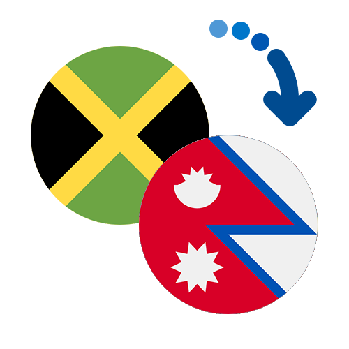 Wie kann man online Geld von Jamaika nach Nepal senden?