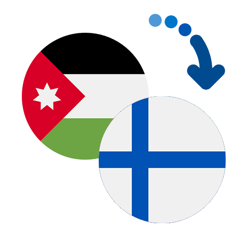 ¿Cómo mandar dinero de Jordania a Finlandia?