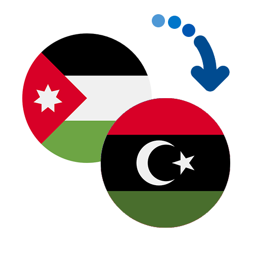 How to send money from Jordan to Libya
