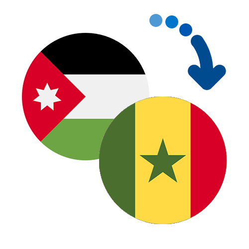 ¿Cómo mandar dinero de Jordania a Senegal?