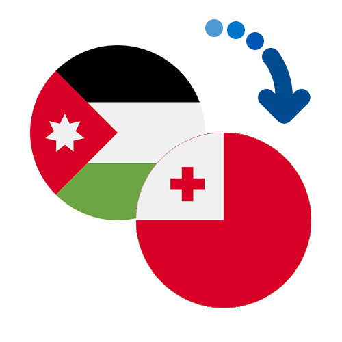 Jak wysłać pieniądze z Jordanii do Tonga online?