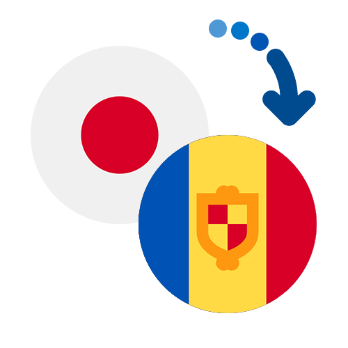 Wie kann man online Geld von Japan nach Andorra senden?