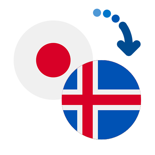 Wie kann man online Geld von Japan nach Island senden?