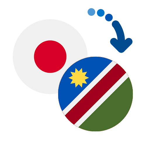 ¿Cómo mandar dinero de Japón a Namibia?