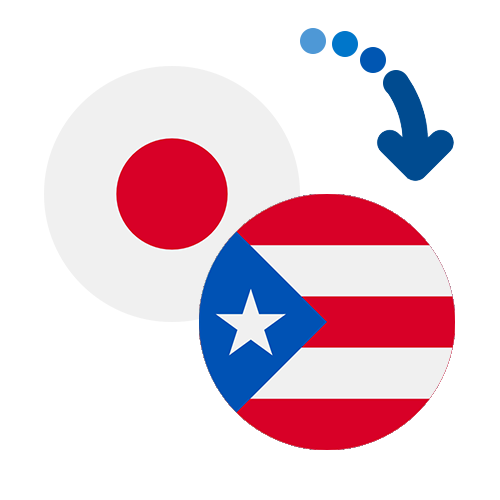How to send money from Japan to Puerto Rico