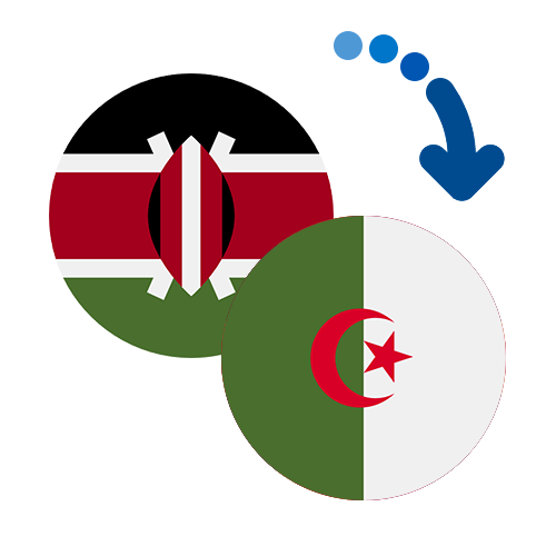 Wie kann man online Geld von Kenia nach Algerien senden?