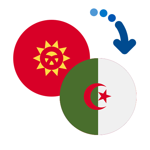 How to send money from Kyrgyzstan to Algeria
