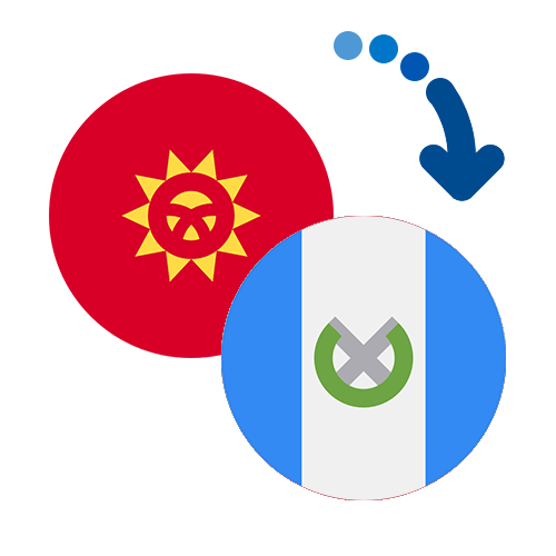 ¿Cómo mandar dinero de Kirguistán a Guatemala?